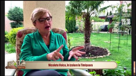 Nicoleta Voica, în izolare la Timișoara