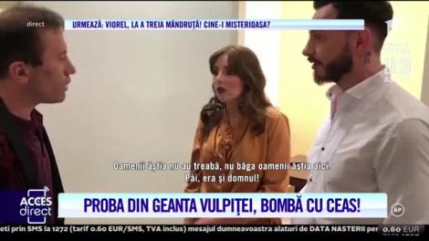 Vulpița Veronica, prinsă pe picior greșit cu Rafaelo! Ce a găsit Viorel în geanta ei