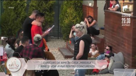 Concurs de rime în casa Mireasa! Rime și voie bună pentru concurenți