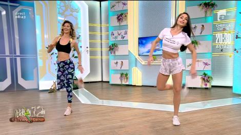 Diana Stejereanu te învață cum rămâi în formă, chiar dacă ești în izolare. " Unii o fac lată, eu o fac salată"