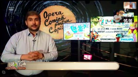Spectacolele Operei Comice pentru Copii, la tine acasă