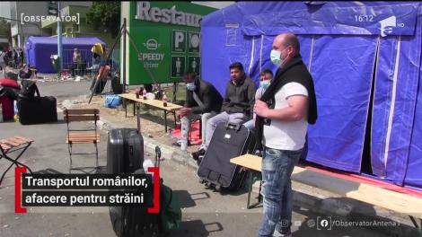 Transportul românilor, afacere pentru străini, pe timp de pandemie