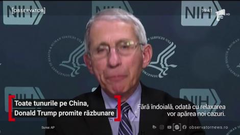 Toate tunurile pe China, Donald Trump promite răzbunare