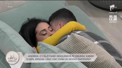 Andreia, o călătorie neasumată pe drumul iubirii. Florin, impasibil când vine vorba de nevoile partenerei?