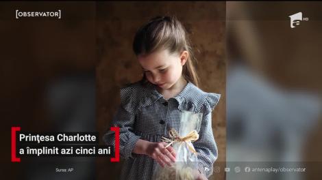 Prinţesa Charlotte, fiica ducilor de Cambridge, a împlinit cinci ani