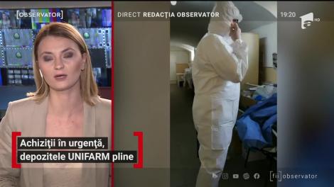 Ministerul Sănătăţii cumpără din nou echipamente de protecţie, deşi stocurile Unifarm sunt aproape pline