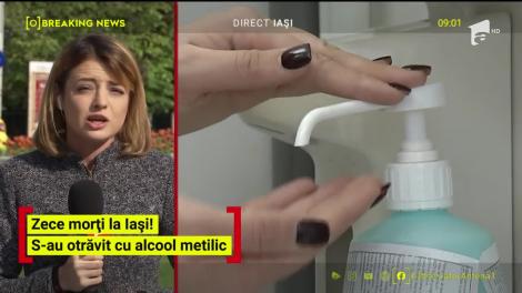 Zece morți la Iași! S-au otrăvit cu alcool metilic