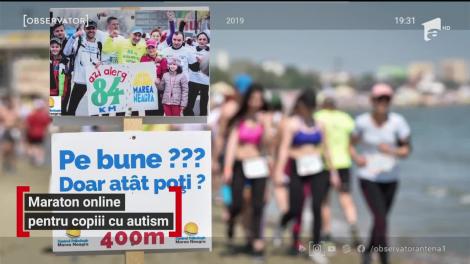 Maraton online pentru copiii cu autism! 150 de ultramaratonişti au alergat în jurul blocului sau în casă