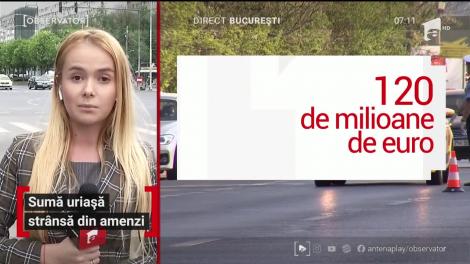 O sumă uriaşă s-a strâns din amenzile date în cele două luni de la instalarea restricţiilor de circulaţie