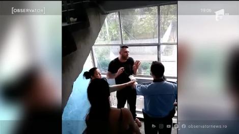 Tânăr nervos din Galați a fost calmat de polițiști cu spray lacrimogen