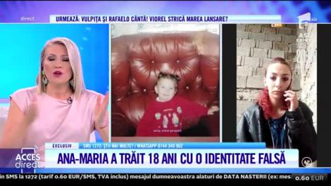 Povestea fetei care nu există. Ana-Maria a trăit 18 ani cu o identitate falsă