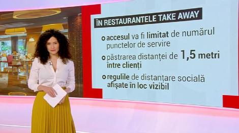 Cum va arăta ieșitul la restaurant în vremea COVID-19. Mese la doi metri distanță și meniuri cu instrucțiuni