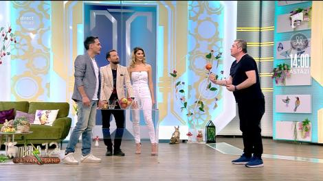 Prinde mărul în furculiță dacă poți! Jocurile Olimpice de Carantină continuă la Neatza cu Răzvan și Dani