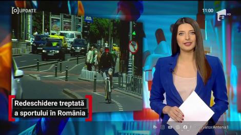 Observator Update,  5 mai, ora 11:00: Redeschidere treptată a sportului &icirc;n Rom&acirc;nia