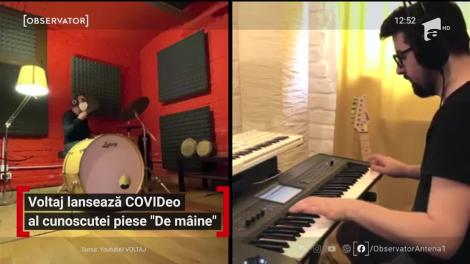 „De mâine”, mesajul de încurajare al trupei Voltaj