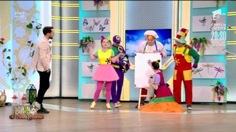 Gașca Zurli cântă piesa Desenează-ți lumea ta, la Neatza cu Răzvan și Dani