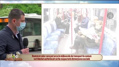 Reguli pentru transportul în comun din 18 mai