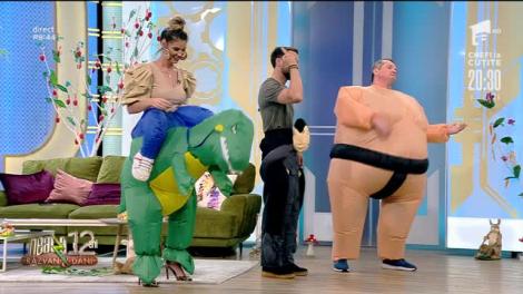 Recunoaște piesa! Echipa de la Neatza cu Răzvan și Dani joacă mima