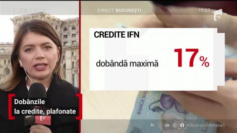 Dobânzile la credite au fost plafonate