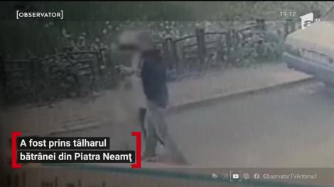 A fost prins tălharul bătrânei din Piatră Neamț