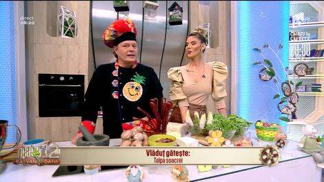 Rețeta lui Vlăduț de la Neatza cu Răzvan şi Dani. Talpa soacrei, o salată delicioasă