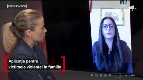 Aplicație pentru victimele violenţei în familie