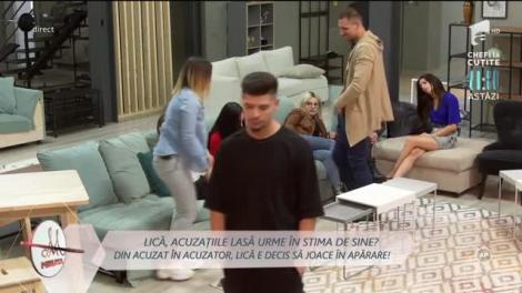 Lică iese la atac. Concurentul face o demenstrație live de manichiură - pedichiură