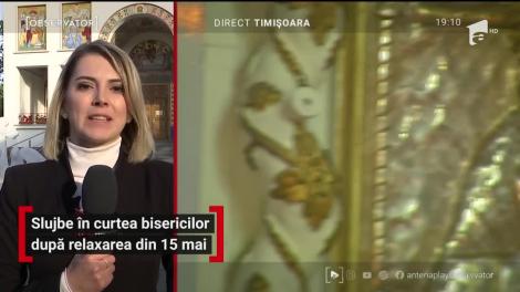 Slujbele de la biserică vor putea fi oficiate în curţile bisericilor