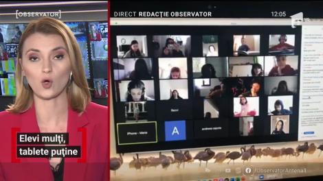 Observator Update, 8 mai, ora 12:00: Elevi mulți, tablete puține