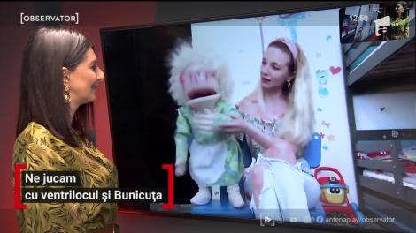 Ventrilocul Crina Zvobodă și Bunicuța, distracție în izolare pentru copii