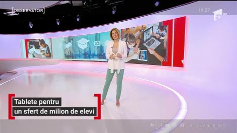 Tablete pentru un sfert de milion de elevi