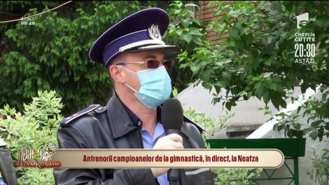 Lăcrămioara şi Cristian Moldovan, antrenorii campioanelor de la gimnastică, în uniformă de poliție: Am păzit biserici și cimitire