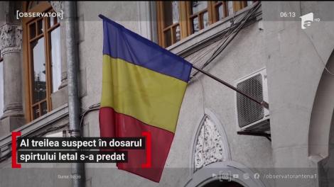 Cel de-al treilea suspect în dosarul spirtului contrafăcut s-a predat