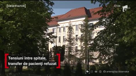 Tensiuni între spitale, transfer de pacienți refuzat