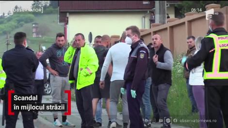 Scandal monstru în Dej! Doi şoferi s-au lovit cu mașinile, după ce au încercat să se intimideze unul pe altul