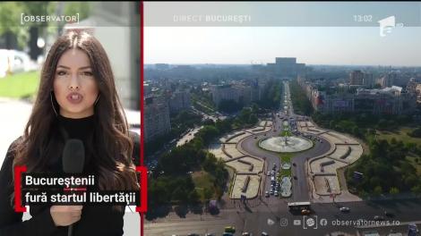 În mai puţin de o săptămână, facem şi noi pasul spre libertate. Bucureştenii par să fi furat însă startul