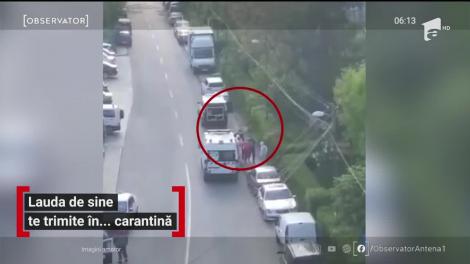 O femeie de 67 de ani, care s-a întors din Italia, a reuşit să ajungă din vamă direct acasă