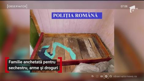 O întreagă familie din Bistriţa-Năsăud a fost săltată de poliţişti, în urma unei descinderi