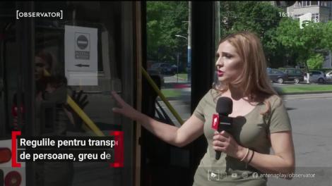 Noi reguli pentru transportul de persoane, din 15 mai