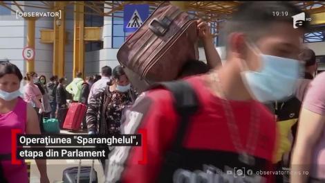 Operaţiunea Sparanghelul, etapa din Parlament