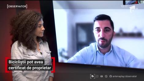 Bicicliștii pot avea certificat de proprietar