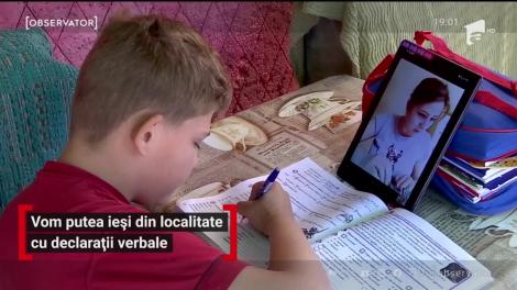 Vom putea ieși din localitate cu declarații verbale