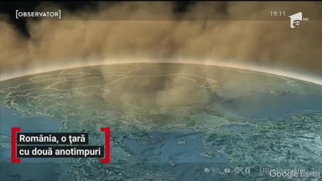 Vremea a luat-o razna. În luna mai, la mare e vară, la munte e iarnă