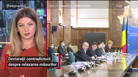 Observator Update, 12 mai, ora 12:00: Declarații contradictorii despre relaxarea măsurilor