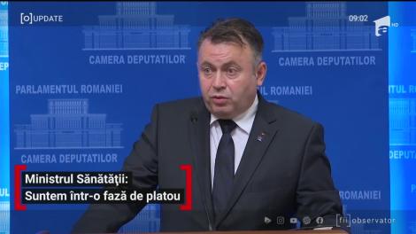 Observator Update, 12 mai, ora 9:00: Ministrul Sănătății: Suntem într-o fază de platou