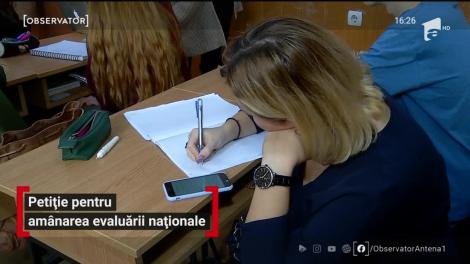 Petiție pentru amânarea evaluării naționale