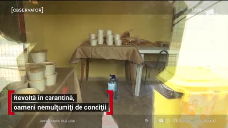 „Nu mănânc lăturile voastre de pe jos!” Condiții revoltătoare într-un centru de carantină din Galați. Anchetă urgentă, după publicarea imaginilor- VIDEO