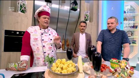 Reţeta lui Vlăduţ: Tăiței cu vinete