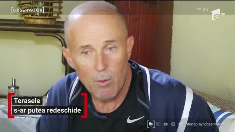 Terasele s-ar putea redeschide