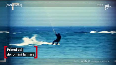 Primii turişti au ajuns deja pe litoral